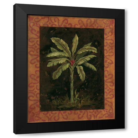 Rustic Oasis II Black Modern Wood Framed Art Print with Double Matting by Jeffrey, Jillian