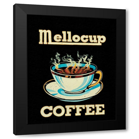 Mellocup Black Modern Wood Framed Art Print with Double Matting by Jones, Catherine