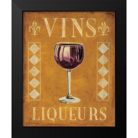 Cocktail Hour II Black Modern Wood Framed Art Print by Jones, Catherine