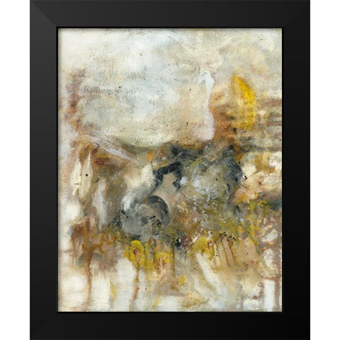 Granite Impressions I Black Modern Wood Framed Art Print by Jones, Catherine