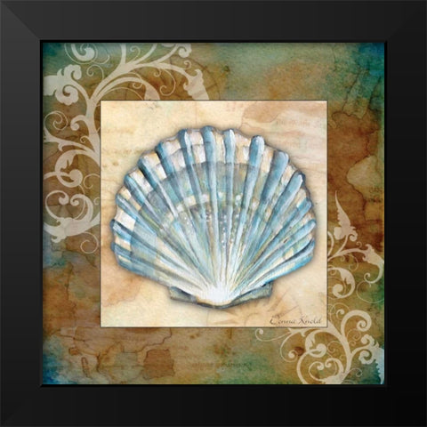 Nautical IV Black Modern Wood Framed Art Print by Knold, Donna