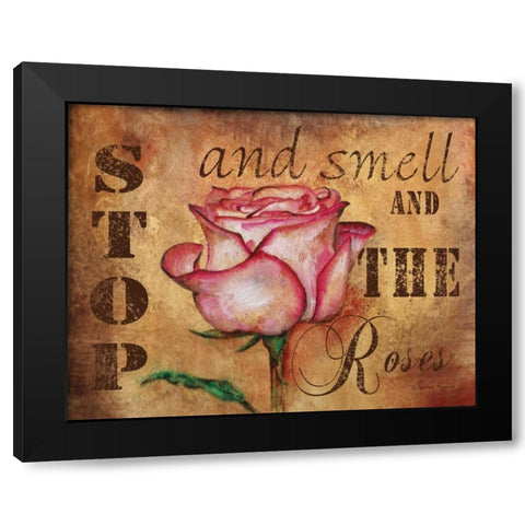 Plant a Garden IV Black Modern Wood Framed Art Print by Knold, Donna