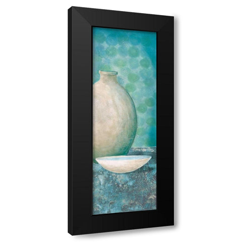 Spa Day I Black Modern Wood Framed Art Print with Double Matting by Kime, John