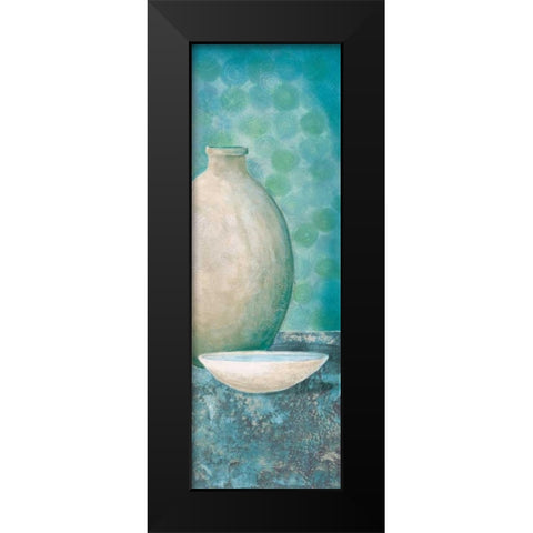 Spa Day I Black Modern Wood Framed Art Print by Kime, John