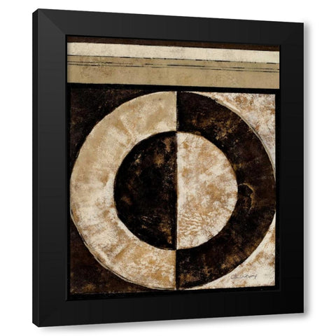 Eclipse II Black Modern Wood Framed Art Print by Kime, John