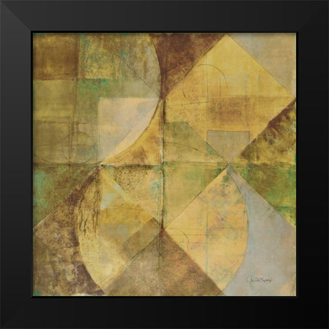 Boardwalk I Black Modern Wood Framed Art Print by Kime, John