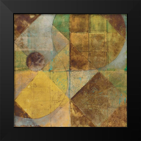 Boardwalk II Black Modern Wood Framed Art Print by Kime, John