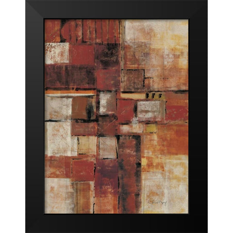 Urban Walk I Black Modern Wood Framed Art Print by Kime, John