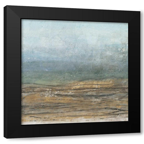 Newport Afternoon II Black Modern Wood Framed Art Print with Double Matting by Kime, John