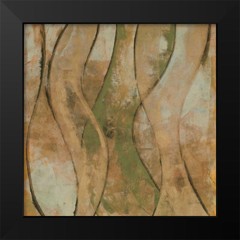 Dance of Love I Black Modern Wood Framed Art Print by Kime, John