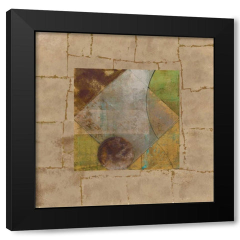 Boardwalk Box I Black Modern Wood Framed Art Print by Kime, John