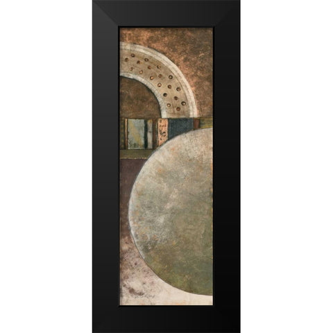 Around Town I Black Modern Wood Framed Art Print by Kime, John