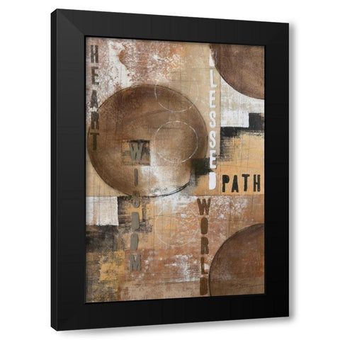 Concentration I Black Modern Wood Framed Art Print by Kime, John
