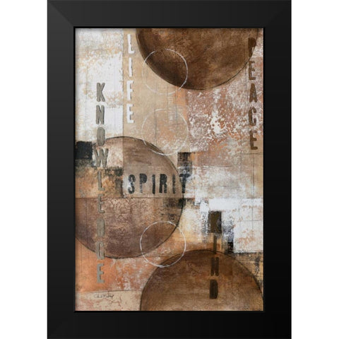 Concentration II Black Modern Wood Framed Art Print by Kime, John
