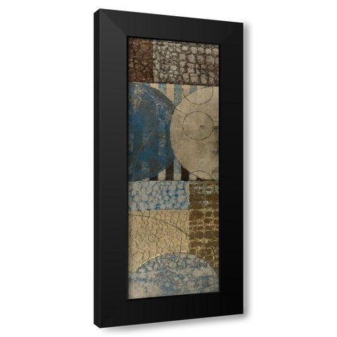 Bubble Structure II Black Modern Wood Framed Art Print with Double Matting by Kime, John