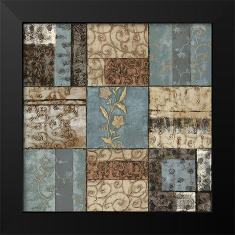 Structural Happiness II Black Modern Wood Framed Art Print by Kime, John