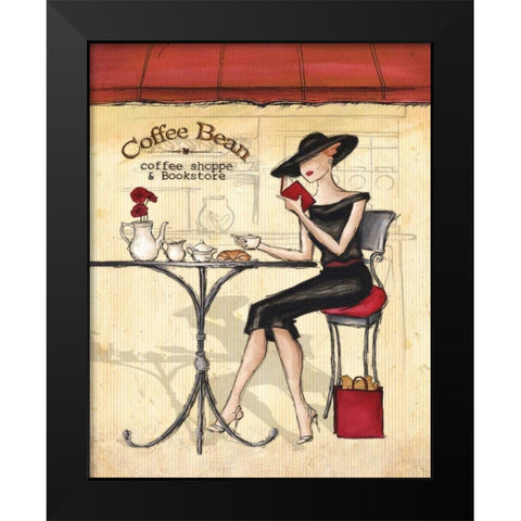 Femme Elegante II Black Modern Wood Framed Art Print by Laliberte, Andrea