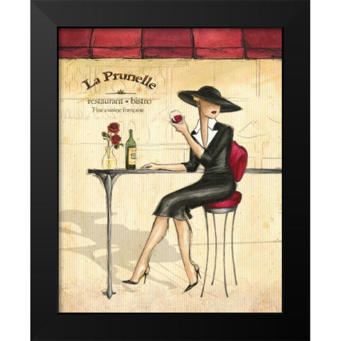 Femme Elegante IV Black Modern Wood Framed Art Print by Laliberte, Andrea
