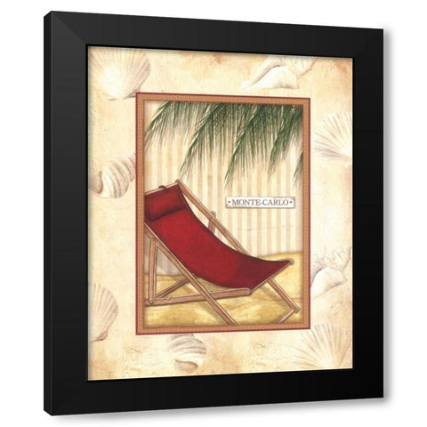Parasol Club IV Black Modern Wood Framed Art Print by Laliberte, Andrea