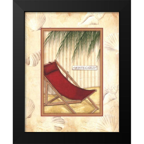 Parasol Club IV Black Modern Wood Framed Art Print by Laliberte, Andrea