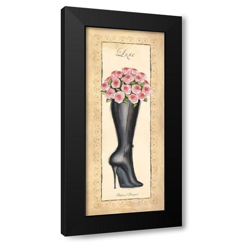 Fashion Bouquet I Black Modern Wood Framed Art Print with Double Matting by Laliberte, Andrea