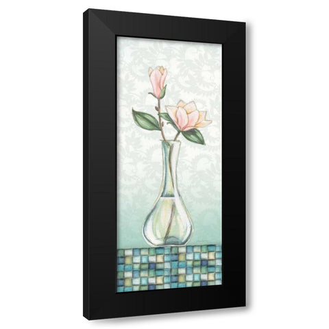 Soft Spirit II Black Modern Wood Framed Art Print with Double Matting by Laliberte, Andrea