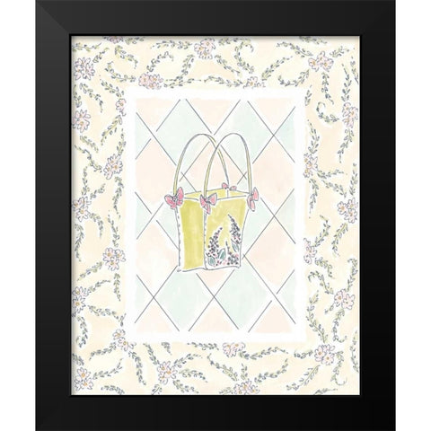 For Any Occasion II Black Modern Wood Framed Art Print by Leal, Steve