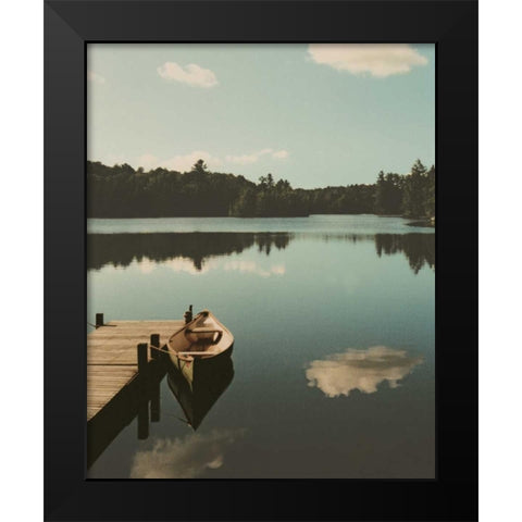 Plenitude I Black Modern Wood Framed Art Print by Lestage, Suzanne