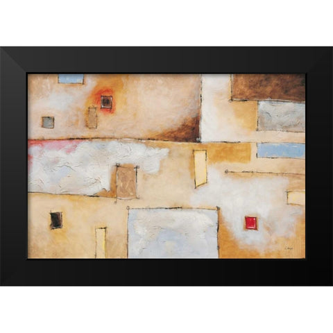 Circuit Breaker I Black Modern Wood Framed Art Print by Linza, Loretta