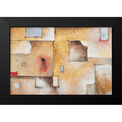 Circuit Breaker II Black Modern Wood Framed Art Print by Linza, Loretta