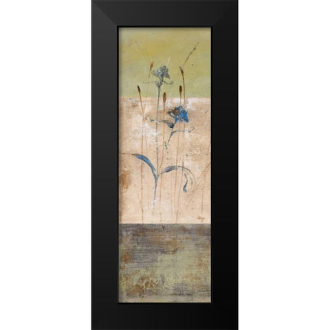 Kimono I Black Modern Wood Framed Art Print by Linza, Loretta