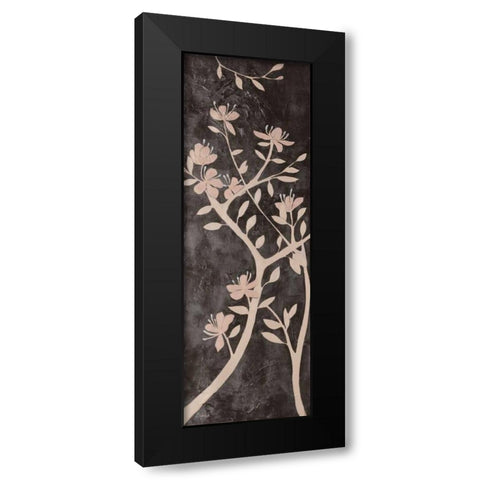 Moonlight Garden II Black Modern Wood Framed Art Print by Linza, Loretta
