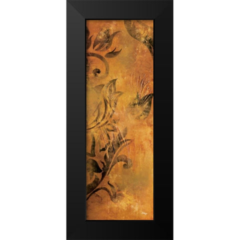 Georgette III Black Modern Wood Framed Art Print by Linza, Loretta