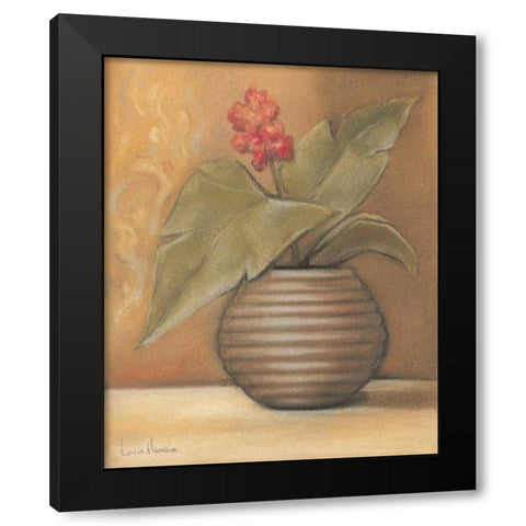 Global Pots I Black Modern Wood Framed Art Print with Double Matting by Marque, Lucia
