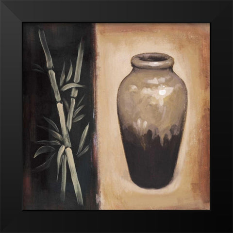 Rookwood I Black Modern Wood Framed Art Print by Marque, Lucia