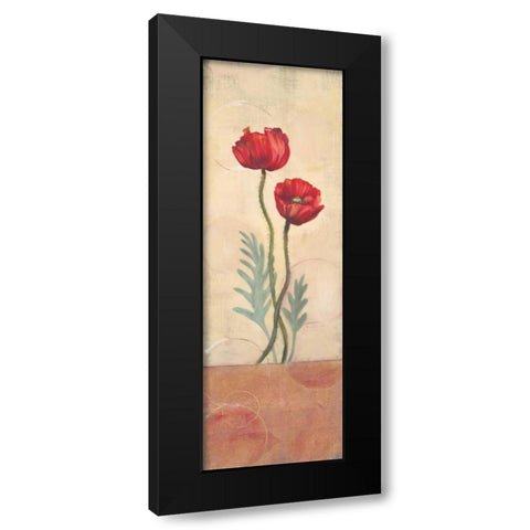 Circular Balance II Black Modern Wood Framed Art Print with Double Matting by Marque, Lucia