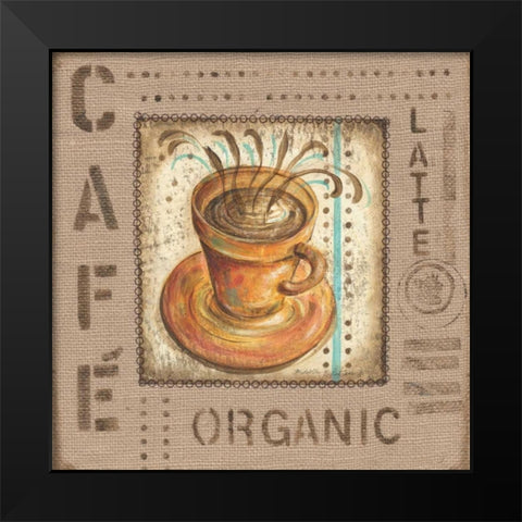 Cafe Valencia II Black Modern Wood Framed Art Print by McRostie, Kate
