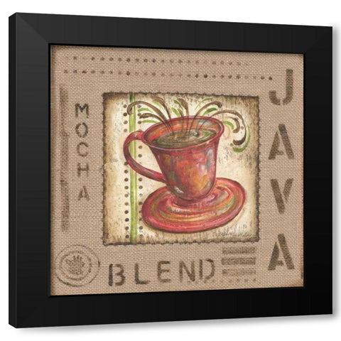 Cafe Valencia III Black Modern Wood Framed Art Print by McRostie, Kate