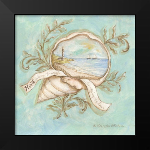 Treasures of the Tide II Black Modern Wood Framed Art Print by McRostie, Kate