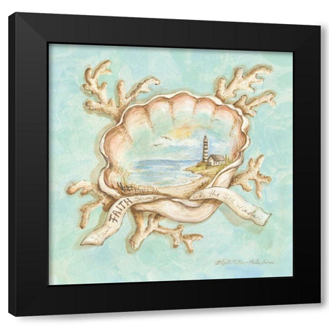Treasures of the Tide IV Black Modern Wood Framed Art Print with Double Matting by McRostie, Kate