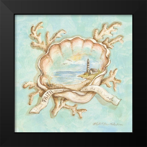 Treasures of the Tide IV Black Modern Wood Framed Art Print by McRostie, Kate