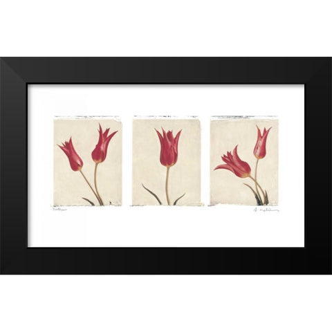 Sisters Black Modern Wood Framed Art Print by Melious, Amy