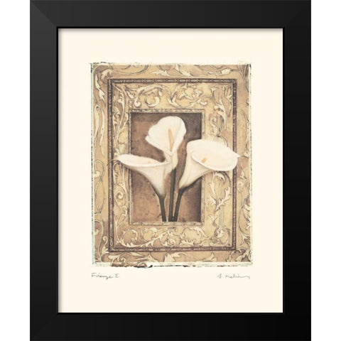 Firenze II Black Modern Wood Framed Art Print by Melious, Amy