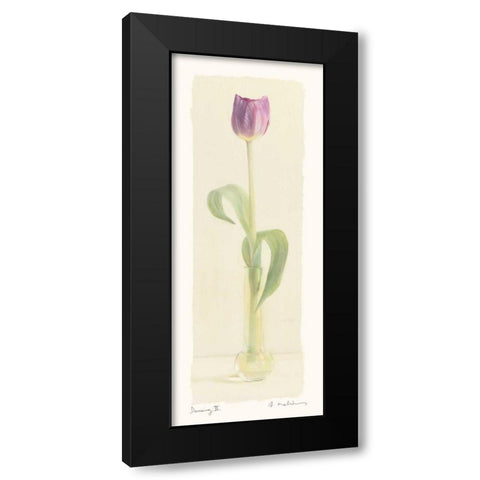 Dancing II Black Modern Wood Framed Art Print by Melious, Amy