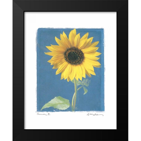 Summer II Black Modern Wood Framed Art Print by Melious, Amy