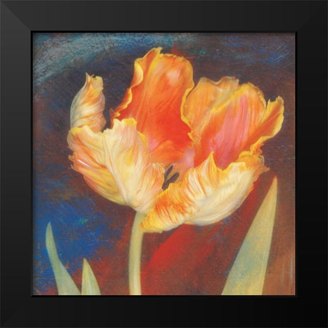 Dusk Tulip I Black Modern Wood Framed Art Print by Melious, Amy