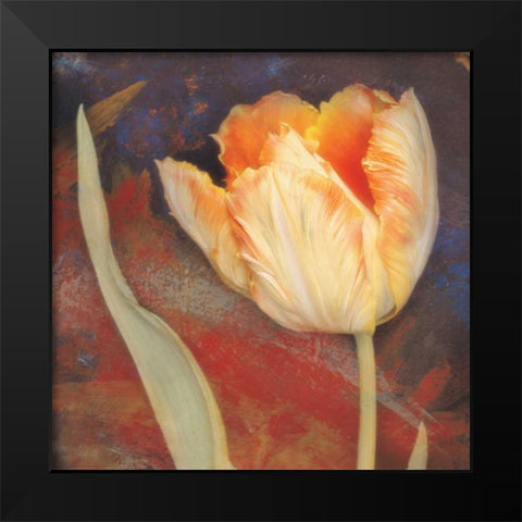 Dusk Tulip II Black Modern Wood Framed Art Print by Melious, Amy