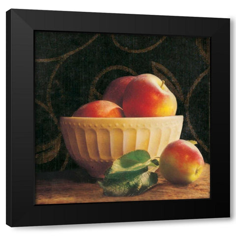 Frutta del Pranzo I Black Modern Wood Framed Art Print with Double Matting by Melious, Amy