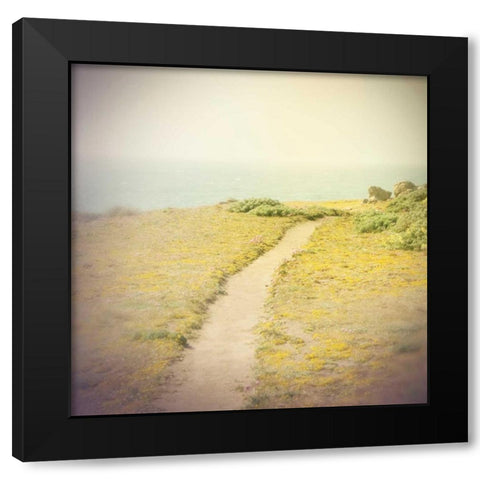 Direction Black Modern Wood Framed Art Print by Melious, Amy