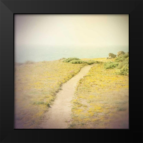 Direction Black Modern Wood Framed Art Print by Melious, Amy